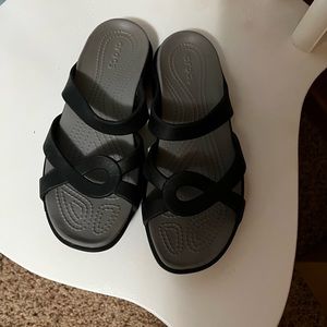 Crocs 8 slip on slide